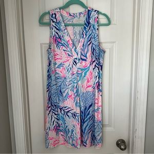 Lilly Pulitzer Kaleidoscope Coral Dress
